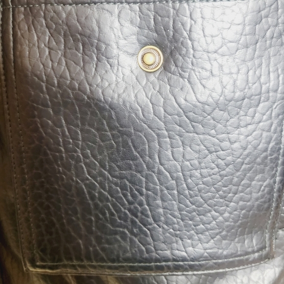 Vintage Faux Pebbled Leather Seattle Mariners Baseball Jacket Mighty Mac… - Picture 12 of 15